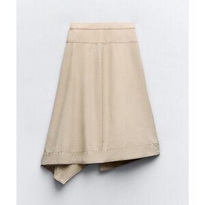 Zara | Skirts | Zara Pareo Midi Skirt | Poshmark